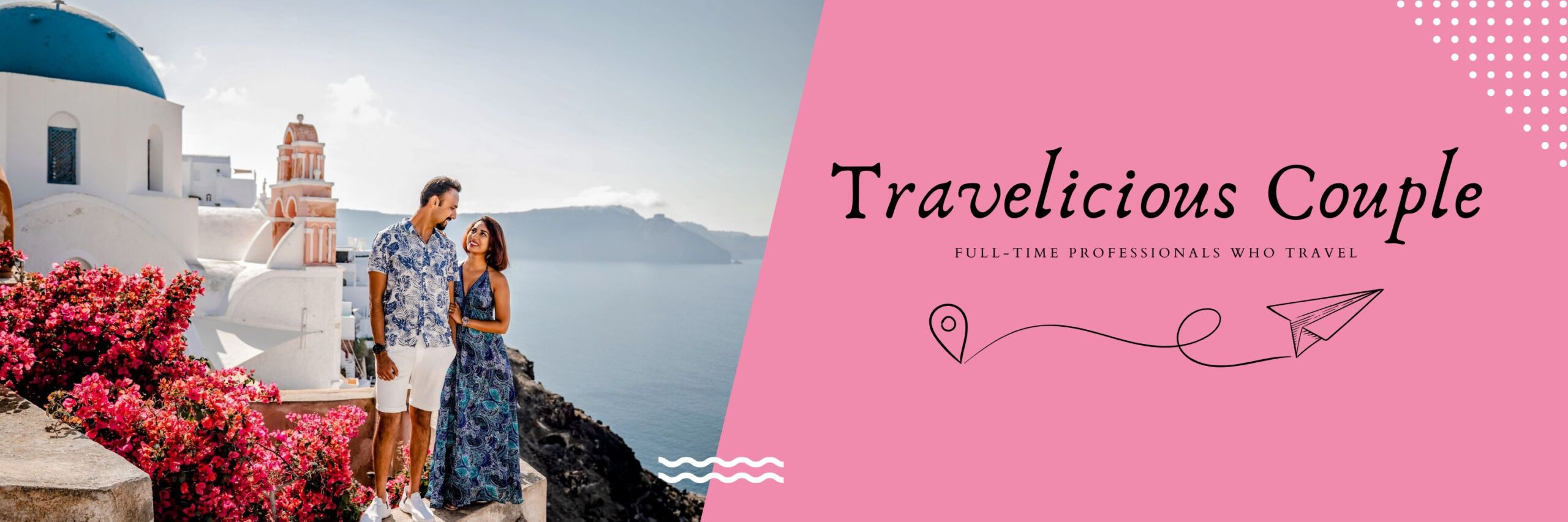 Travelicious Couple who travela nd work remotely