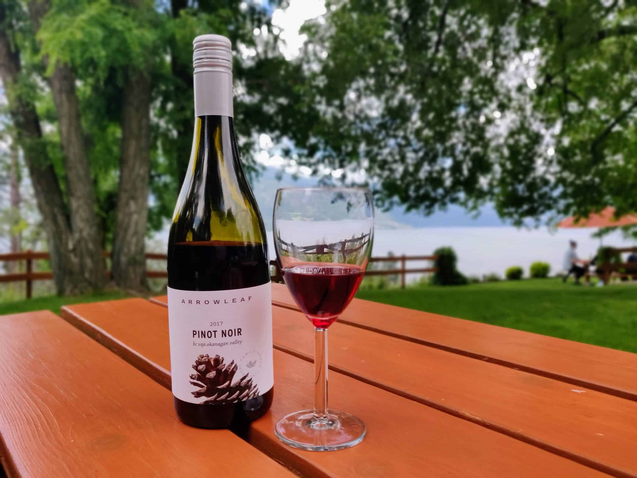 Arrowleaf Cellars Patio, Kelowna BC