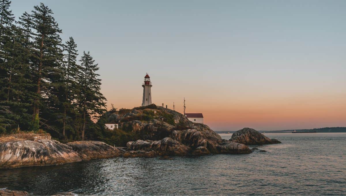 Lighthouse view from Whytecliff Park, Vancouver