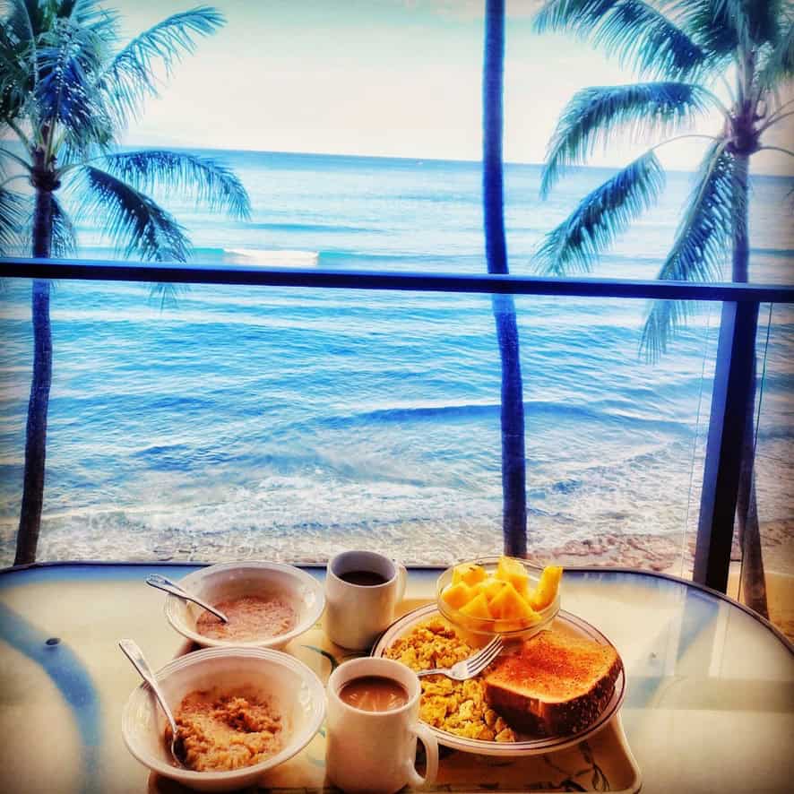 Breakfast with a view from your hotel