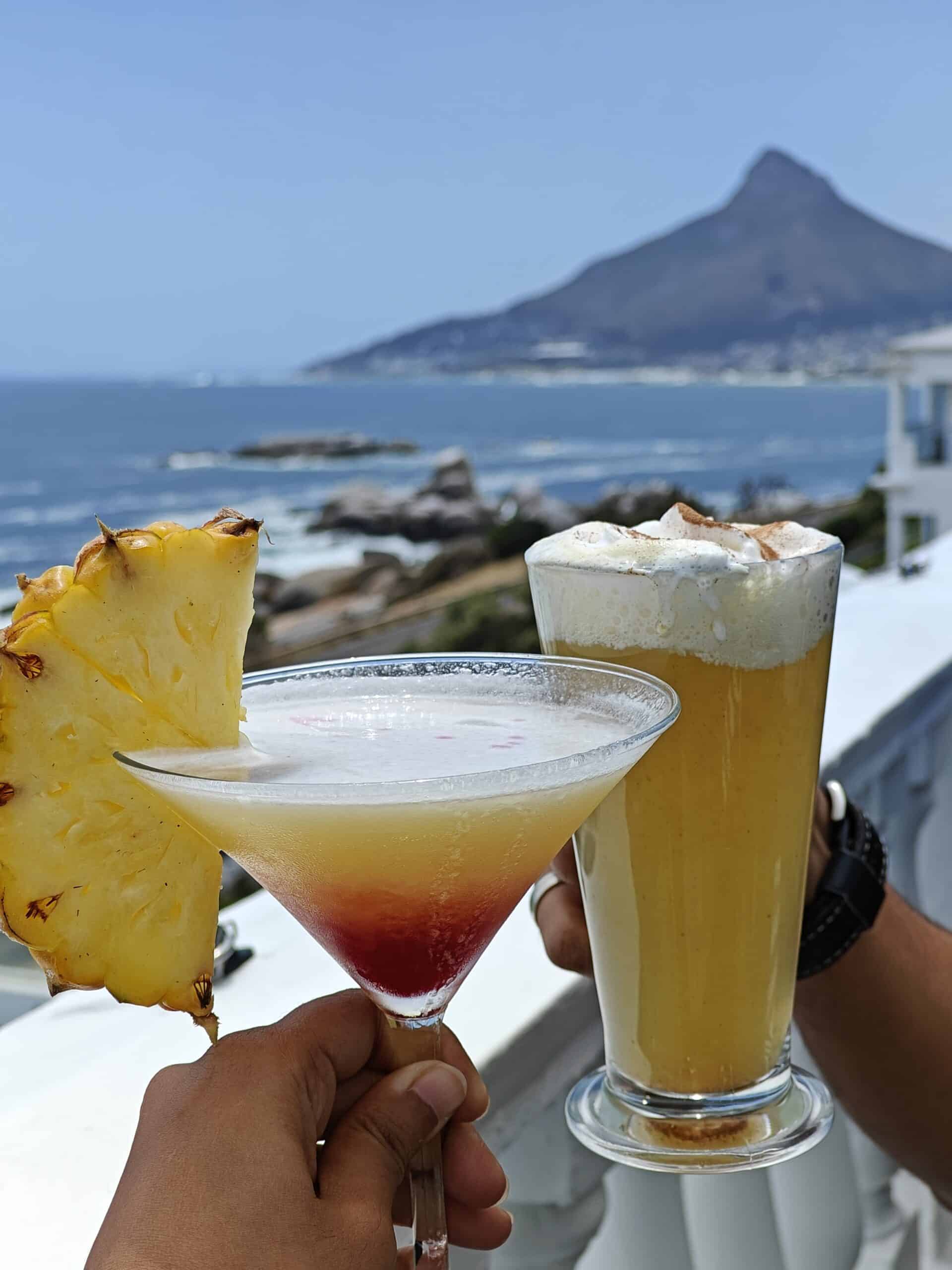 A few drinks with Lion's Head - Perfect start to our 10 day South Africa itinerary
