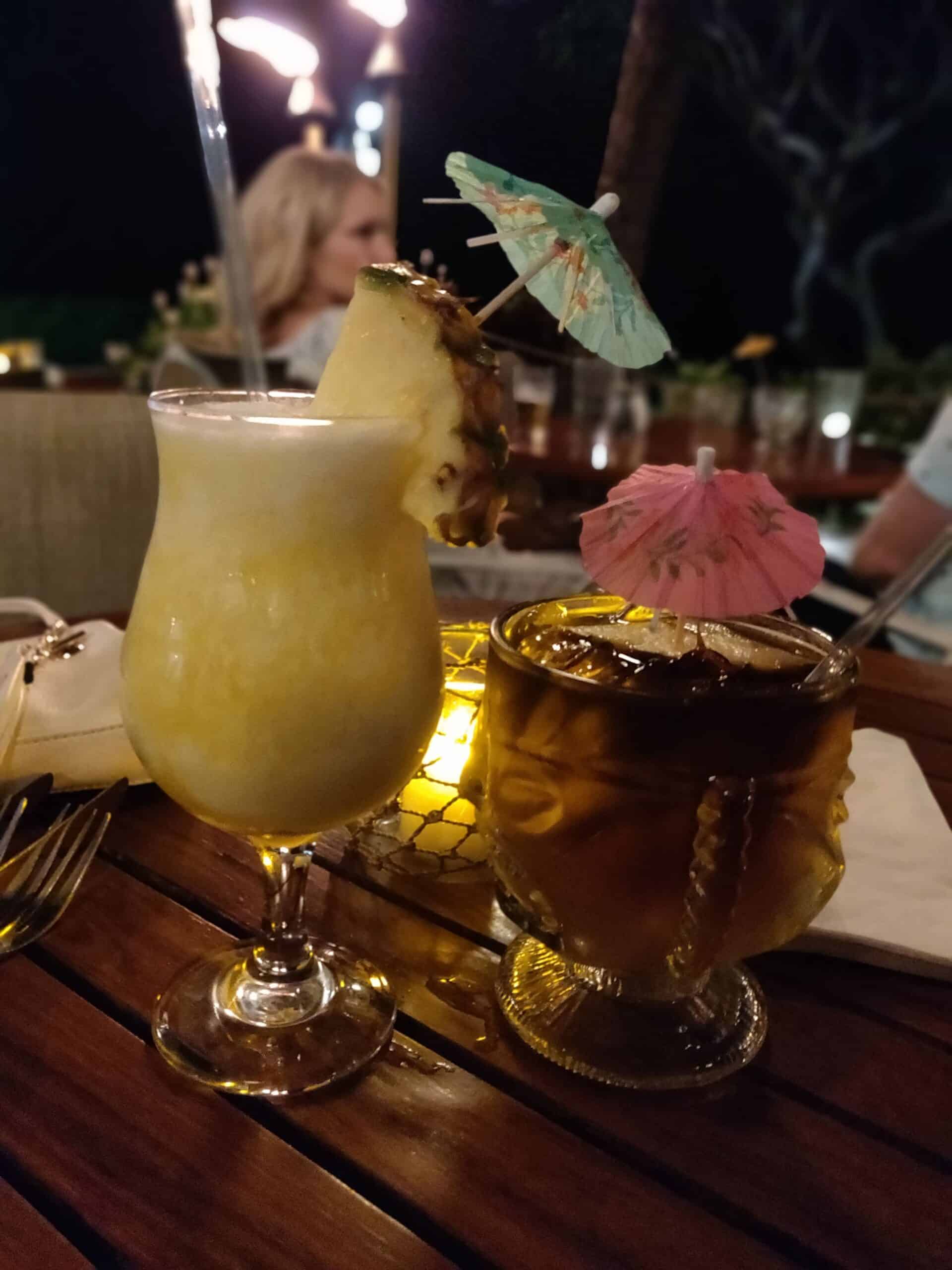 Cannot go wrong with rum drinks !