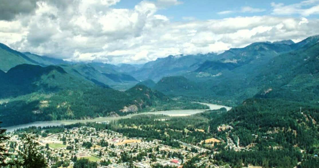 Lookout trail gives great views making it a great thing to do in Hope BC