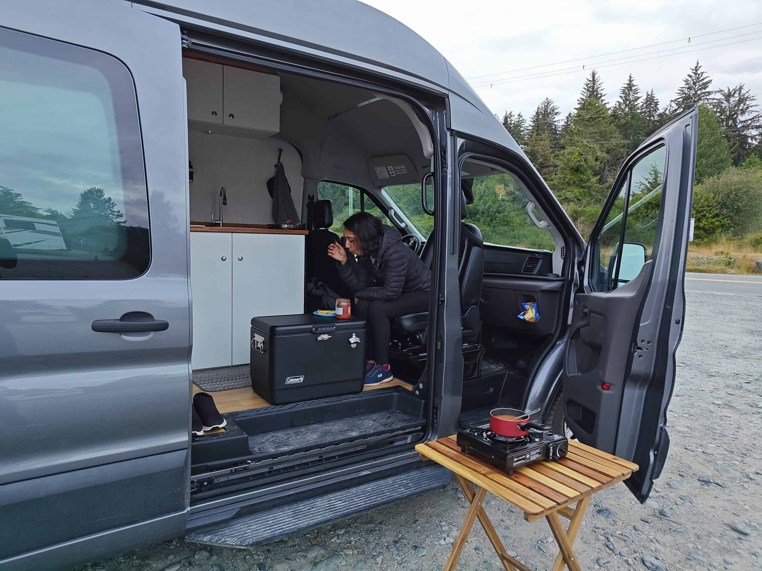 Camping in Port Renfrew 