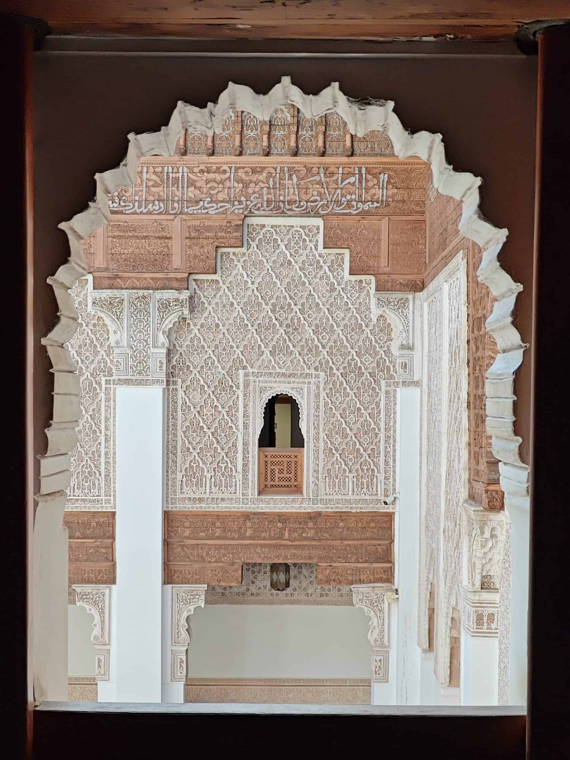 Marrakesh Itinerary superstar : Madrasa Ben Youssef