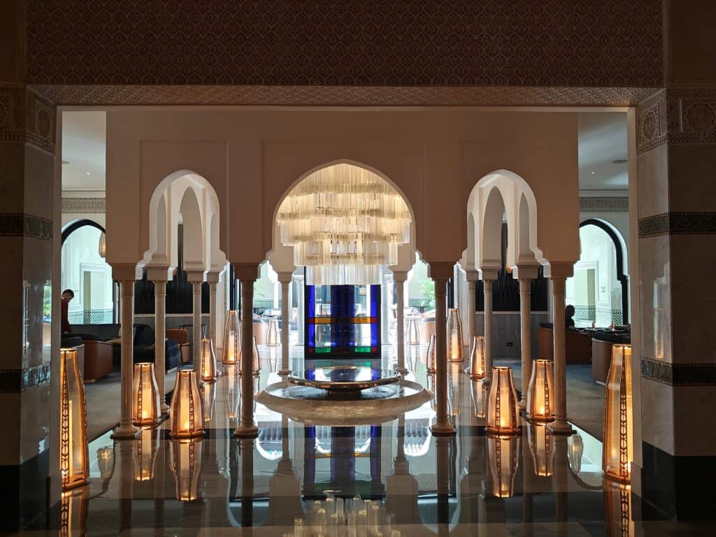 La Mamounia. Walk in for an amazing stop in your Marrakesh itinerary.