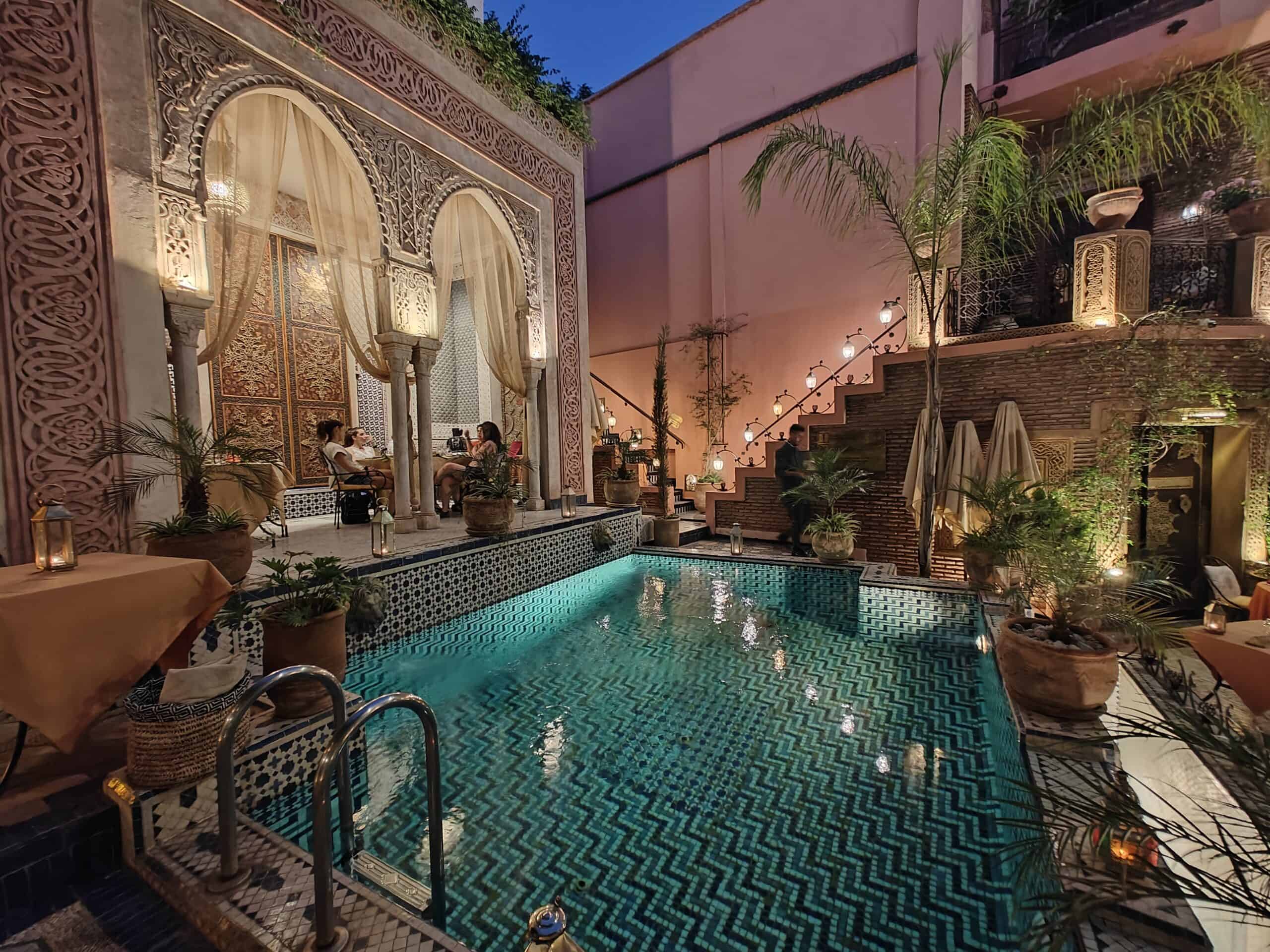 Beautiful evenings in riads